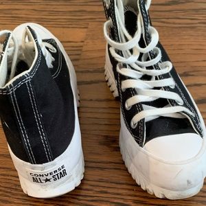Converse platform high tops